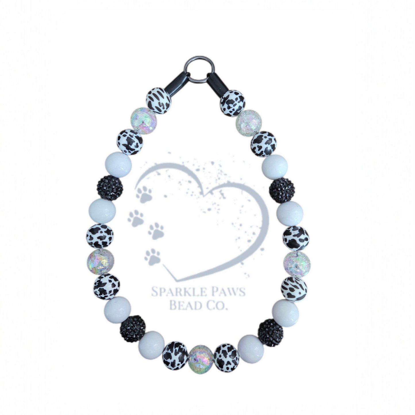 Beautiful Crazy Beaded Dog Collar – Handmade Pet Necklace – Cute Custom Collar for All Size Dogs