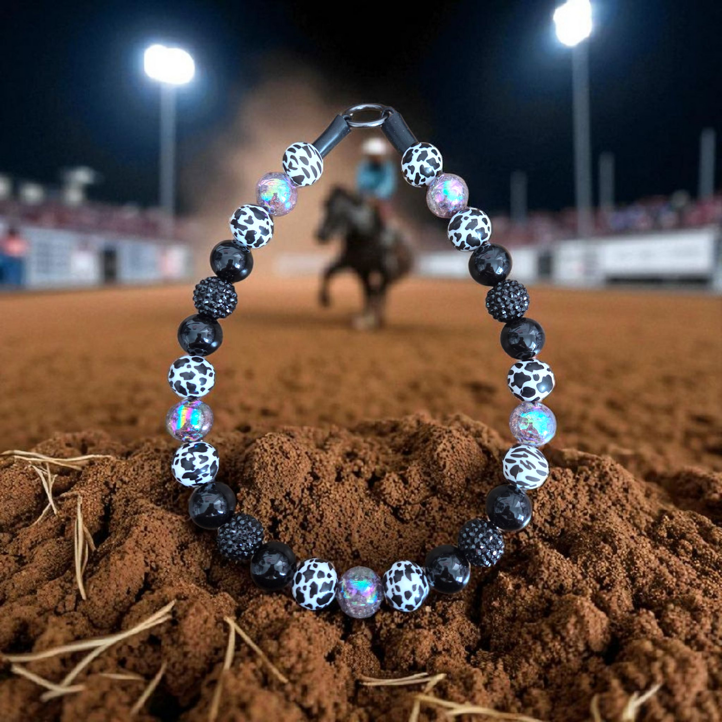 Walk the Line Beaded Dog Collar – Handmade Pet Necklace – Cute Custom Collar for All Size Dogs