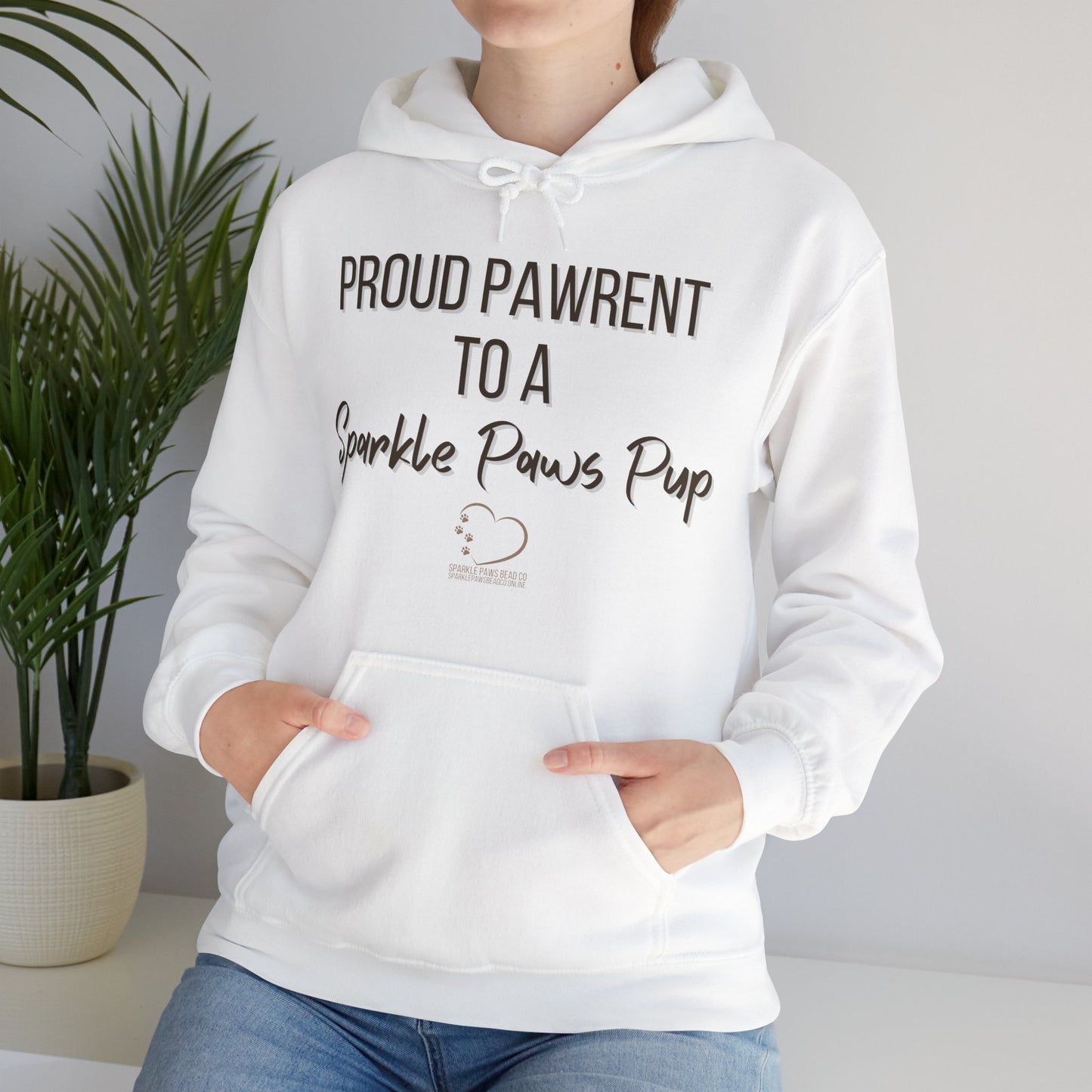 Proud Pawrent to a Sparkle Pup Hoodie – Unisex Dog Parent Sweatshirt by Sparkle Paws Bead Co