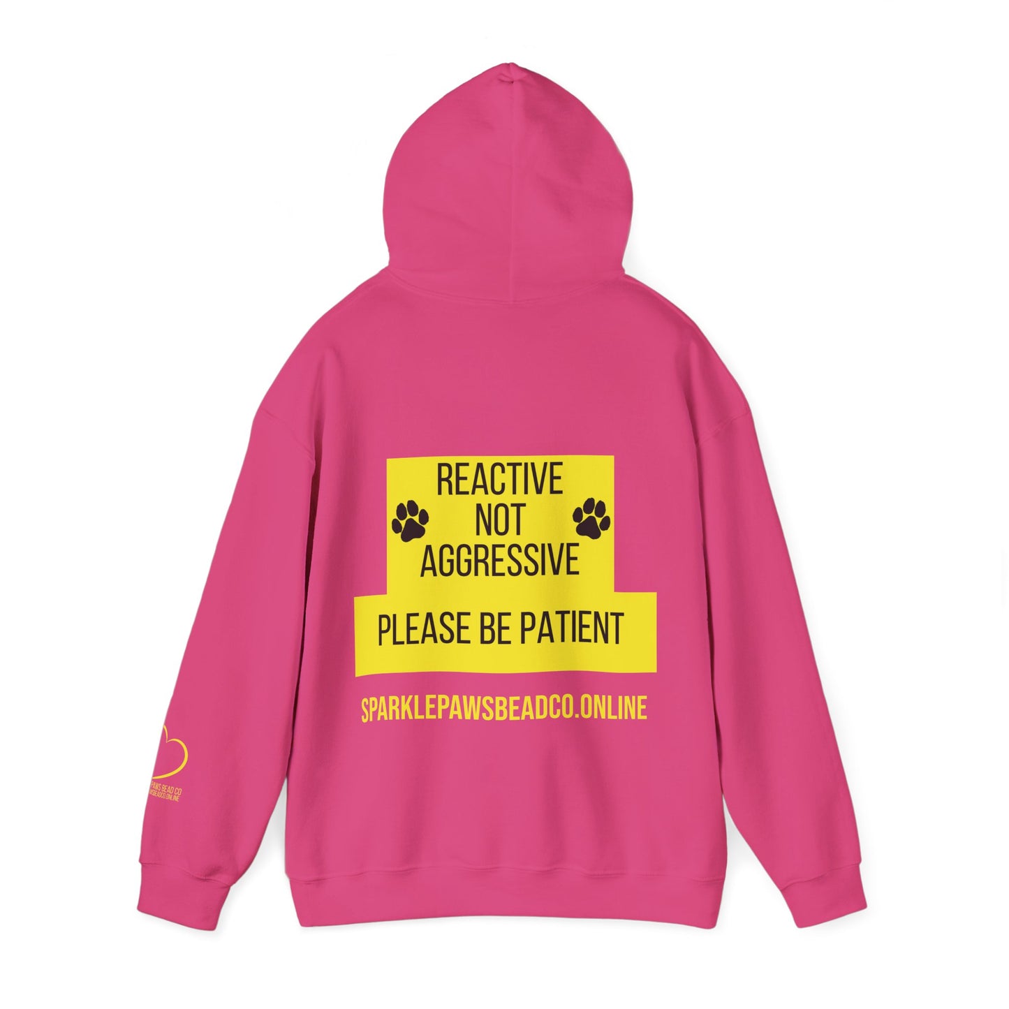 Reactive Not Aggressive: Unisex Hoodie for Dog Lovers, Please Be Patient Sweatshirt, Pet Owner Gift, Dog Training Apparel, Animal [...]