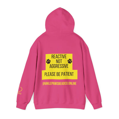Reactive Not Aggressive: Unisex Hoodie for Dog Lovers, Please Be Patient Sweatshirt, Pet Owner Gift, Dog Training Apparel, Animal [...]