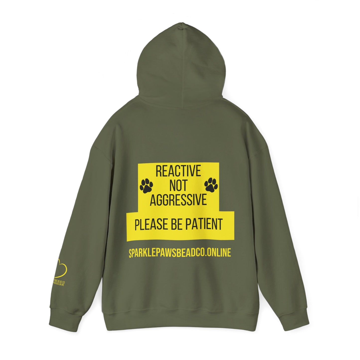 Reactive Not Aggressive: Unisex Hoodie for Dog Lovers, Please Be Patient Sweatshirt, Pet Owner Gift, Dog Training Apparel, Animal [...]
