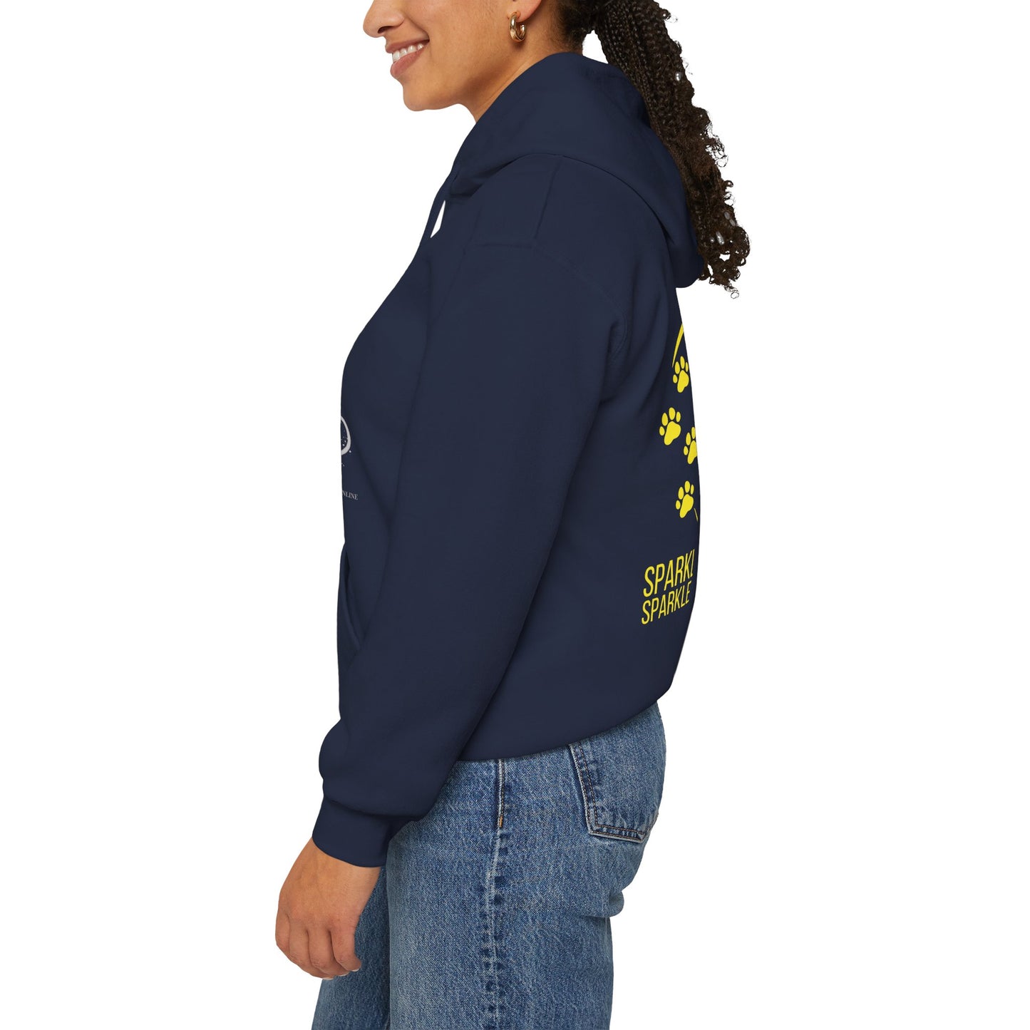 Muzzled by Law, Sparkled by Choice Unisex Hoodie for Dog Lovers, Dog Sweatshirt, Pet Owner Gift, Dog Training Apparel, Animal [...]