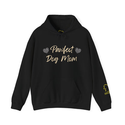 Pawfect Dog Mom Hoodie – Unisex Dog Parent Sweatshirt | Sparkle Paws Bead Co