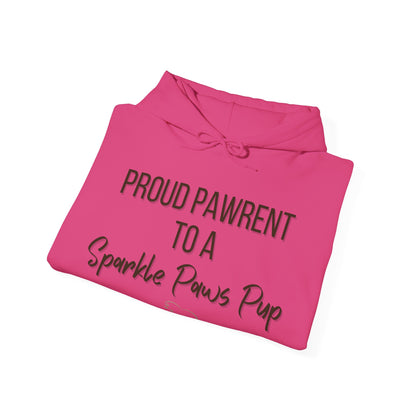 Proud Pawrent to a Sparkle Pup Hoodie – Unisex Dog Parent Sweatshirt by Sparkle Paws Bead Co