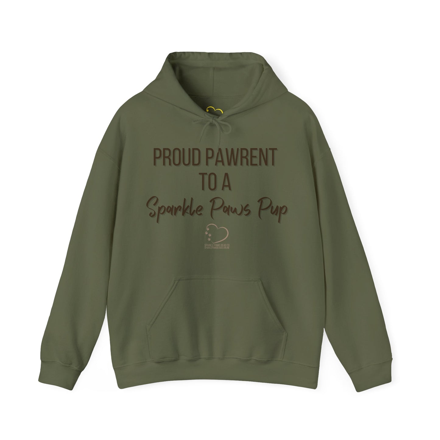 Proud Pawrent to a Sparkle Pup Hoodie – Unisex Dog Parent Sweatshirt by Sparkle Paws Bead Co