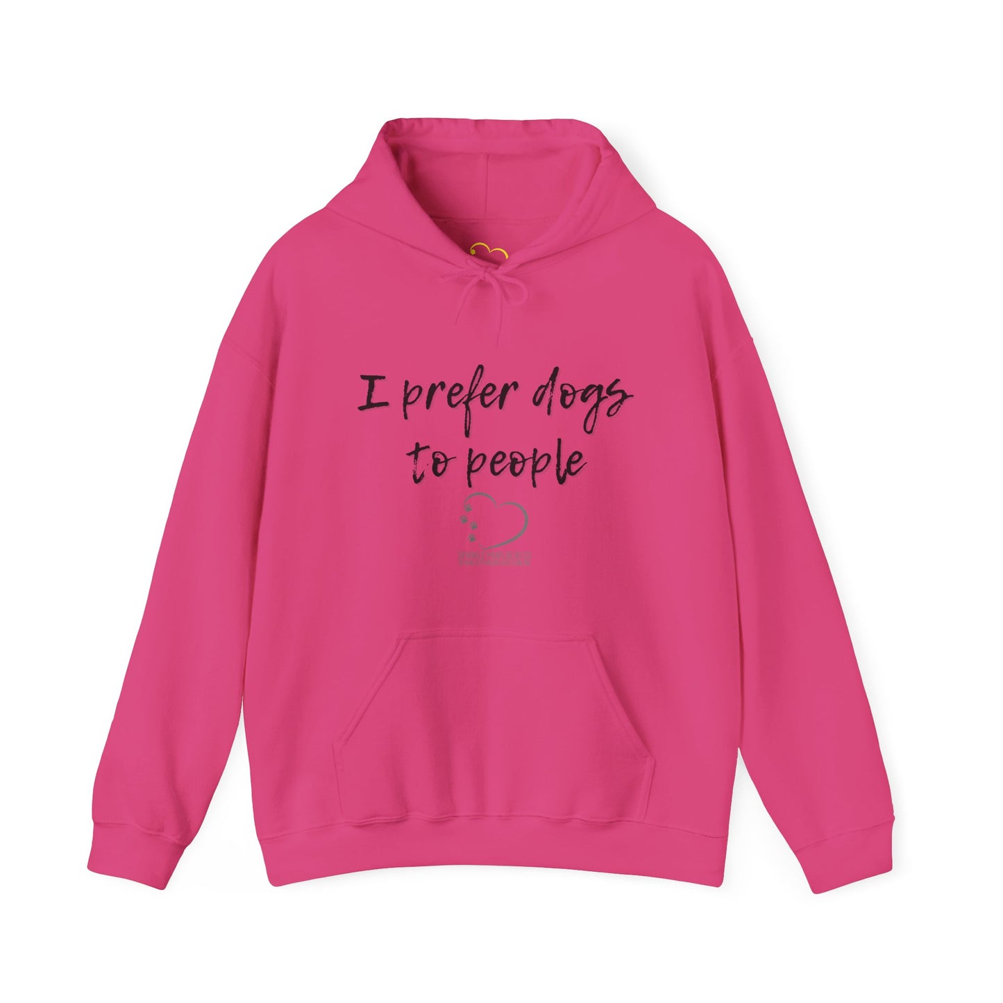 Sparkle Paws Bead Co Hoodie – I Prefer Dogs to People | Funny Dog Parent Gift