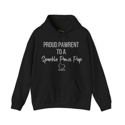Proud Pawrent to a Sparkle Pup Hoodie – Unisex Dog Parent Sweatshirt by Sparkle Paws Bead Co