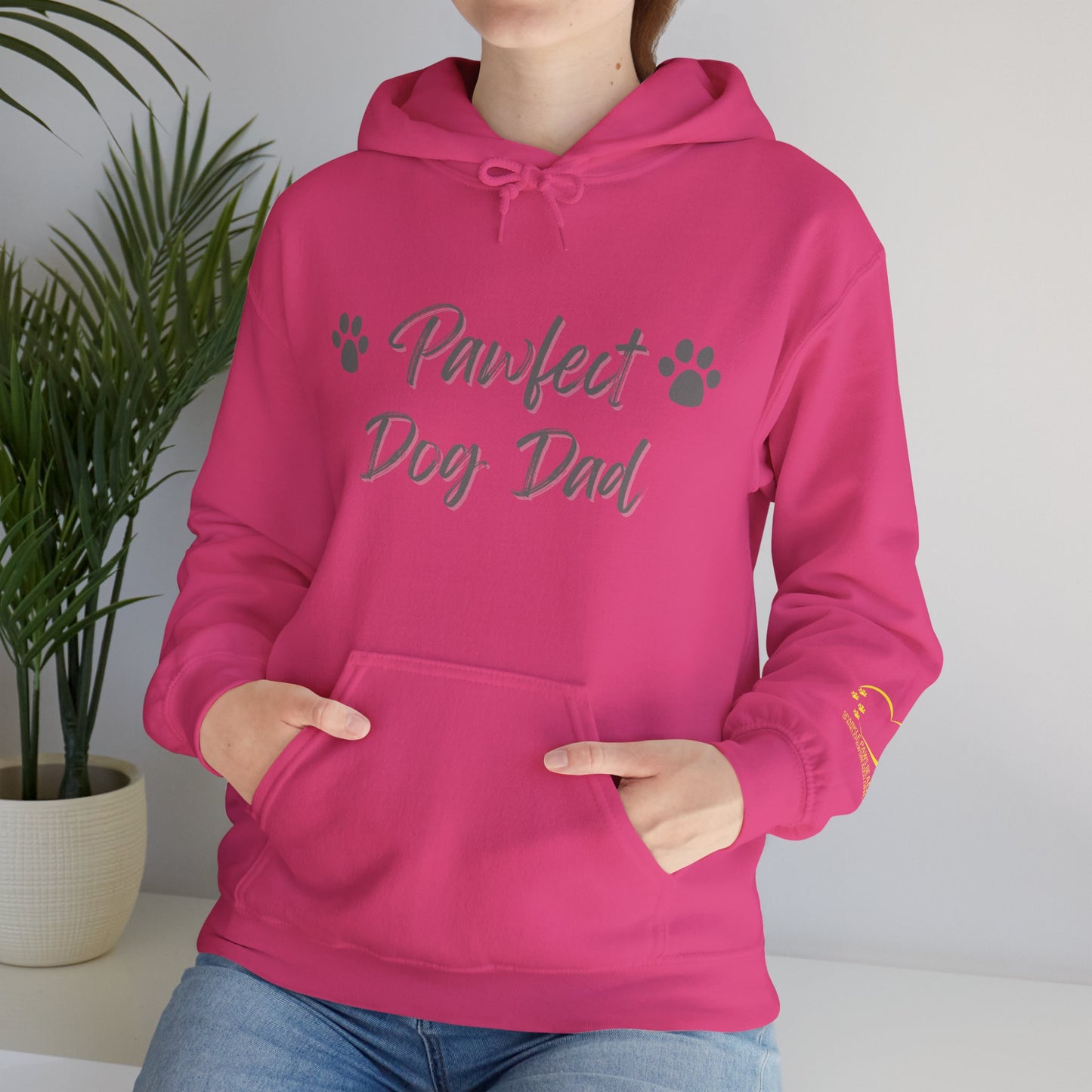Pawfect Dog Dad Hoodie – Unisex Dog Parent Sweatshirt | Sparkle Paws Bead Co