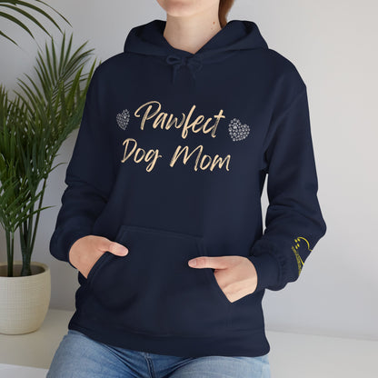 Pawfect Dog Mom Hoodie – Unisex Dog Parent Sweatshirt | Sparkle Paws Bead Co