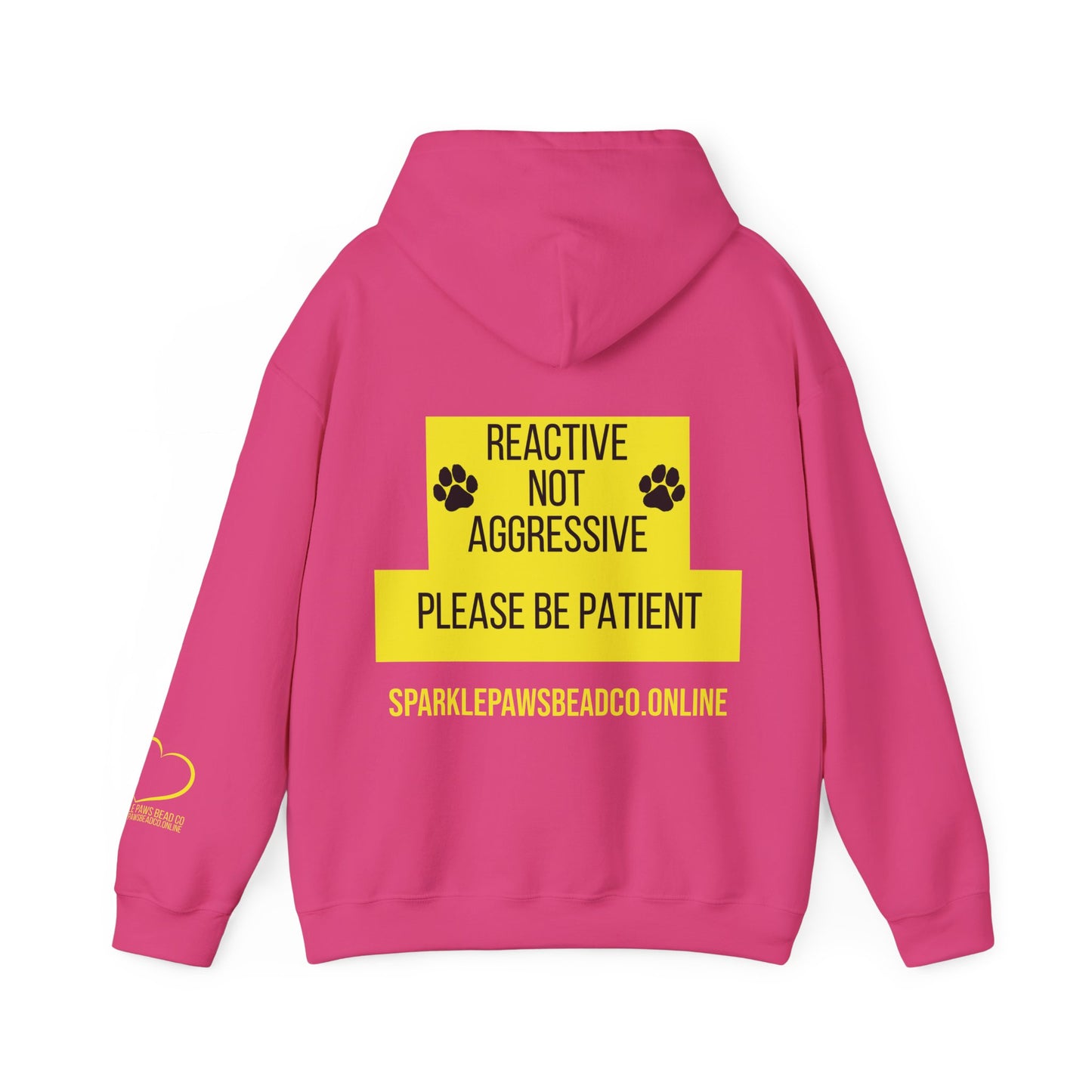 Reactive Not Aggressive: Unisex Hoodie for Dog Lovers, Please Be Patient Sweatshirt, Pet Owner Gift, Dog Training Apparel, Animal [...]