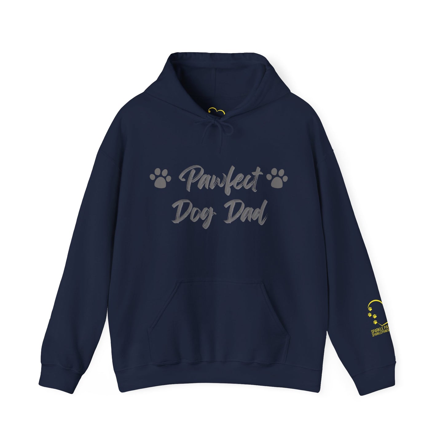 Pawfect Dog Dad Hoodie – Unisex Dog Parent Sweatshirt | Sparkle Paws Bead Co