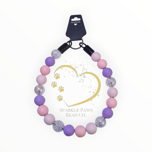 Sugarplum Fairy Beaded Collar, Dog Fashion, Beaded Dog Collar, Cute Accessories for Dogs, Spoilt Pet Gift, Fun Gift for Pet Lovers, Collars