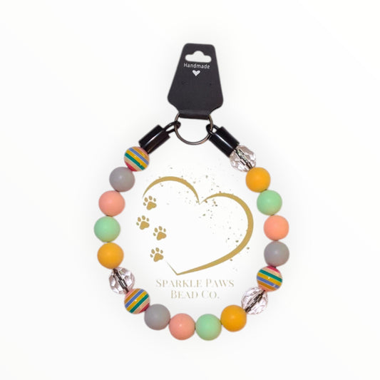 Lily Pup Love Beaded Collar, Dog Fashion, Beaded Dog Collar, Cute Accessories for Dogs, Spoilt Pet Gift, Gifts for Pets, Fun Gift for Pets