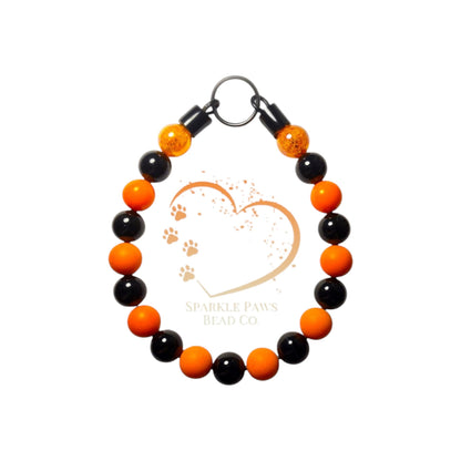 Papaya Rules Beaded Collar, Dog Fashion, Beaded Dog Collar, Cute Accessories for Dogs, Spoilt Pet Gift, Fun Gift for Pet Lovers, Dog Collars