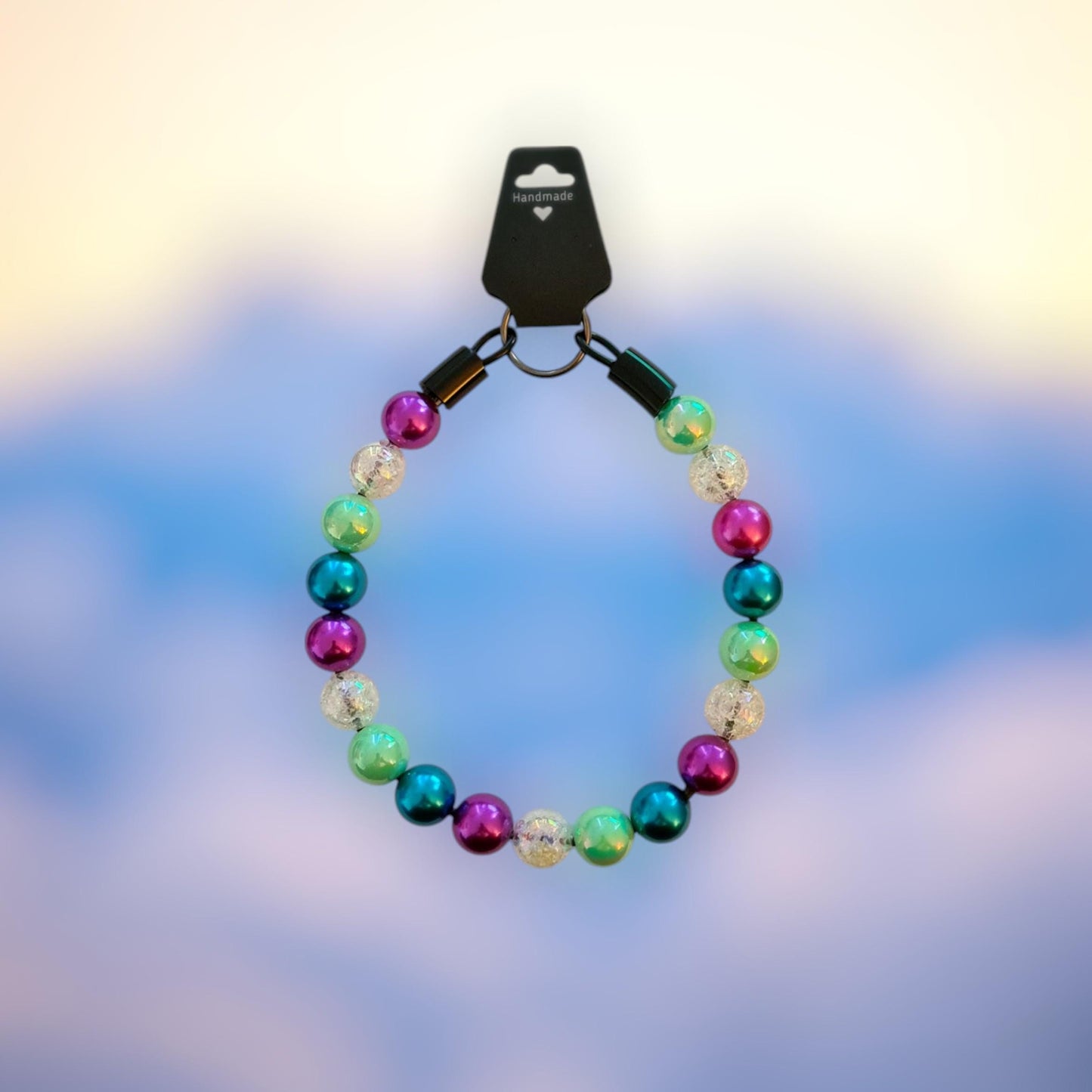 Aurora Paw'realis Beaded Collar, Dog Fashion, Beaded Dog Collar, Cute Accessories for Dogs, Spoilt Pet Gift, Fun Gift for Pet Lovers