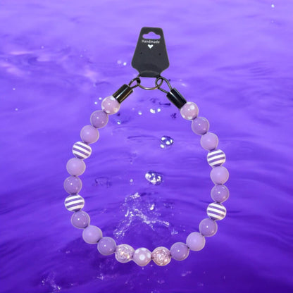 Lavender Haze Beaded Collar, Dog Fashion, Beaded Dog Collar, Cute Accessories for Dogs, Spoilt Pet Gift, Gifts for Pets, Fun Gift for Pets
