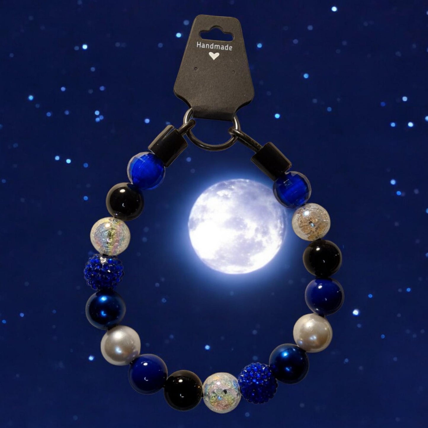 Moonlight Shadow Beaded Collar, Dog Fashion, Beaded Dog Collar, Cute Accessories for Dogs, Spoilt Pet Gift, Fun Gift for Pet Lovers