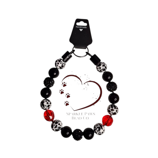 Cruella Beaded Collar, Dog Fashion, Beaded Dog Collar, Cute Accessories for Dogs, Spoilt Pet Gift, Fun Gift for Pet Lovers