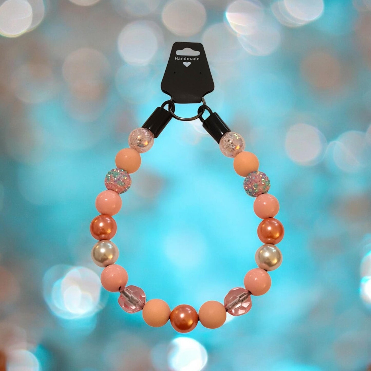 Peachy Keen Beaded Collar, Dog Fashion, Beaded Dog Collar, Cute Accessories for Dogs, Spoilt Pet Gift, Fun Gift for Pet Lovers, Dog Collars