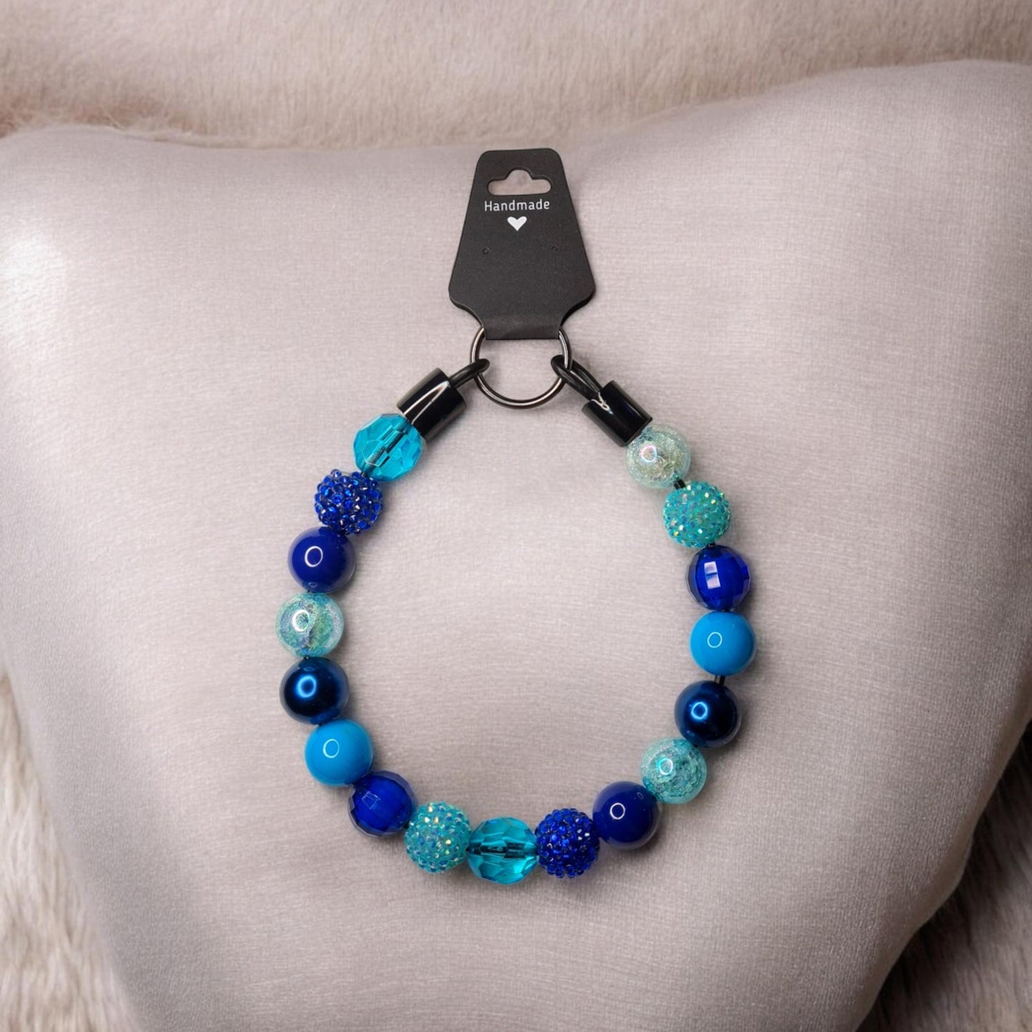 Mr Blue Sky Beaded Collar, Dog Fashion, Beaded Dog Collar, Cute Accessories for Dogs, Spoilt Pet Gift, Fun Gift for Pet Lovers