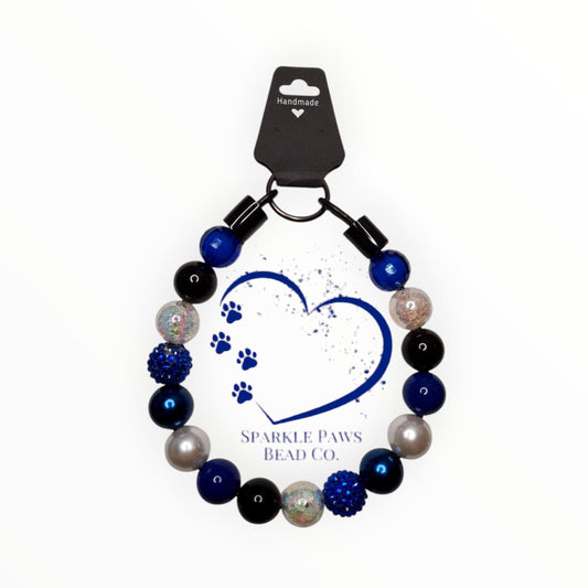 Moonlight Shadow Beaded Collar, Dog Fashion, Beaded Dog Collar, Cute Accessories for Dogs, Spoilt Pet Gift, Fun Gift for Pet Lovers