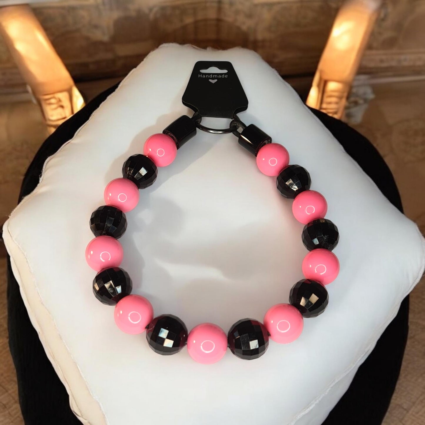 Pretty Vivian Beaded Collar, Dog Fashion, Beaded Dog Collar, Cute Accessories for Dogs, Dog Necklace, Fun Gift for Pet Lovers, Dog Collar
