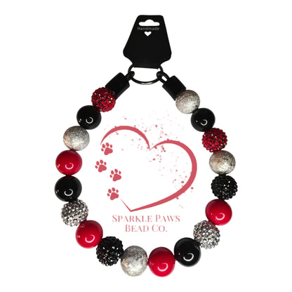 Salvatore Beaded Collar, Dog Fashion, Beaded Dog Collar, Cute Accessories for Dogs, Dog Necklace, Fun Gift for Pet Lovers, Dog Collar