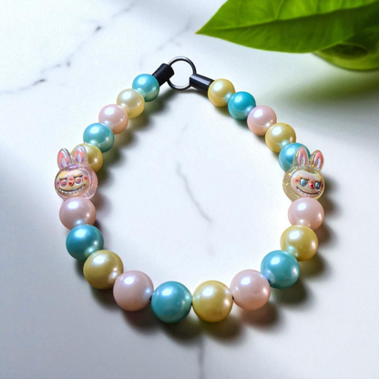 'BooBoo' Beaded Dog Collar – Handmade Pet Necklace – Cute Custom Collar for All Size Dogs