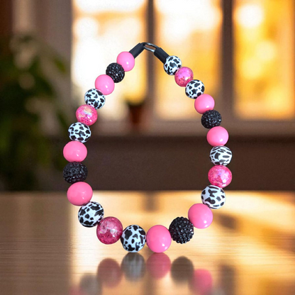 Jolene Beaded Dog Collar – Handmade Pet Necklace – Cute Custom Collar for All Size Dogs