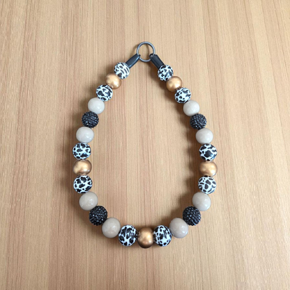 Chicken Fried Beaded Dog Collar – Handmade Pet Necklace – Cute Custom Collar for All Size Dogs
