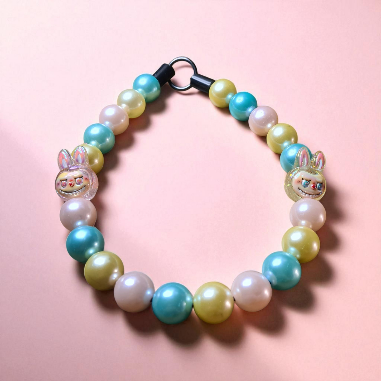 'BooBoo' Beaded Dog Collar – Handmade Pet Necklace – Cute Custom Collar for All Size Dogs
