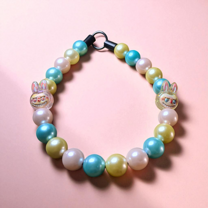 'BooBoo' Beaded Dog Collar – Handmade Pet Necklace – Cute Custom Collar for All Size Dogs