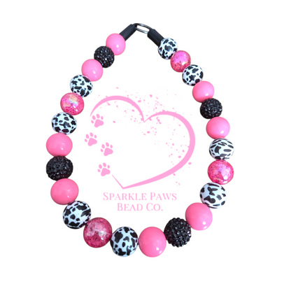 Jolene Beaded Dog Collar – Handmade Pet Necklace – Cute Custom Collar for All Size Dogs