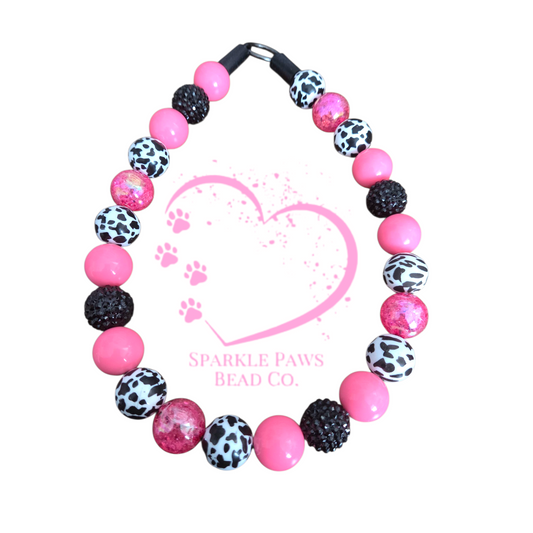 Jolene Beaded Dog Collar – Handmade Pet Necklace – Cute Custom Collar for All Size Dogs