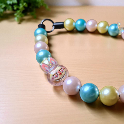 'BooBoo' Beaded Dog Collar – Handmade Pet Necklace – Cute Custom Collar for All Size Dogs