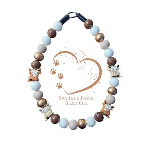 Heiland Beaded Dog Collar – Handmade Pet Necklace – Accessory Collar for All Size Dogs