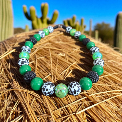 Life is a Highway Beaded Dog Collar – Handmade Pet Necklace – Cute Custom Collar for All Size Dogs