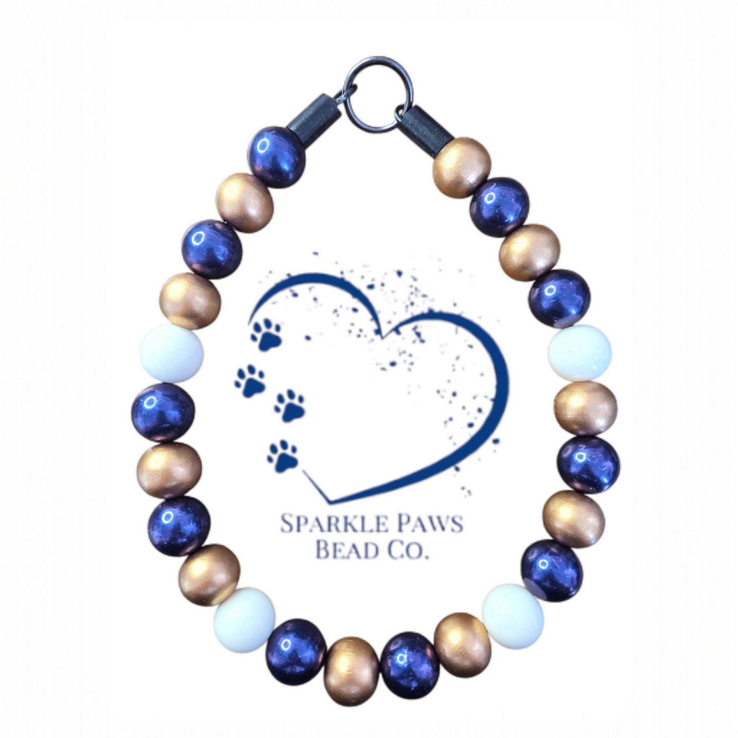 Starlight Beaded Dog Collar – Handmade Pet Necklace – Accessory Collar for All Size Dogs