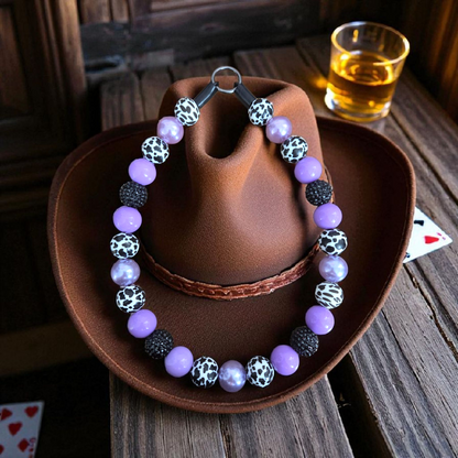 Wagon Wheel Beaded Dog Collar – Handmade Pet Necklace – Cute Custom Collar for All Size Dogs